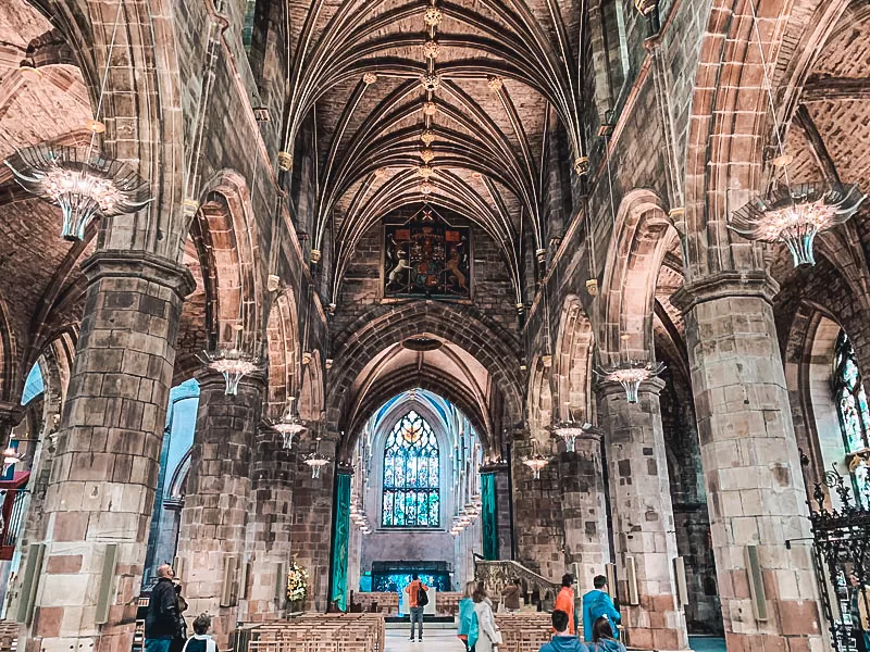 St Giles Cathedral, Edinburgh, Scotland, UK