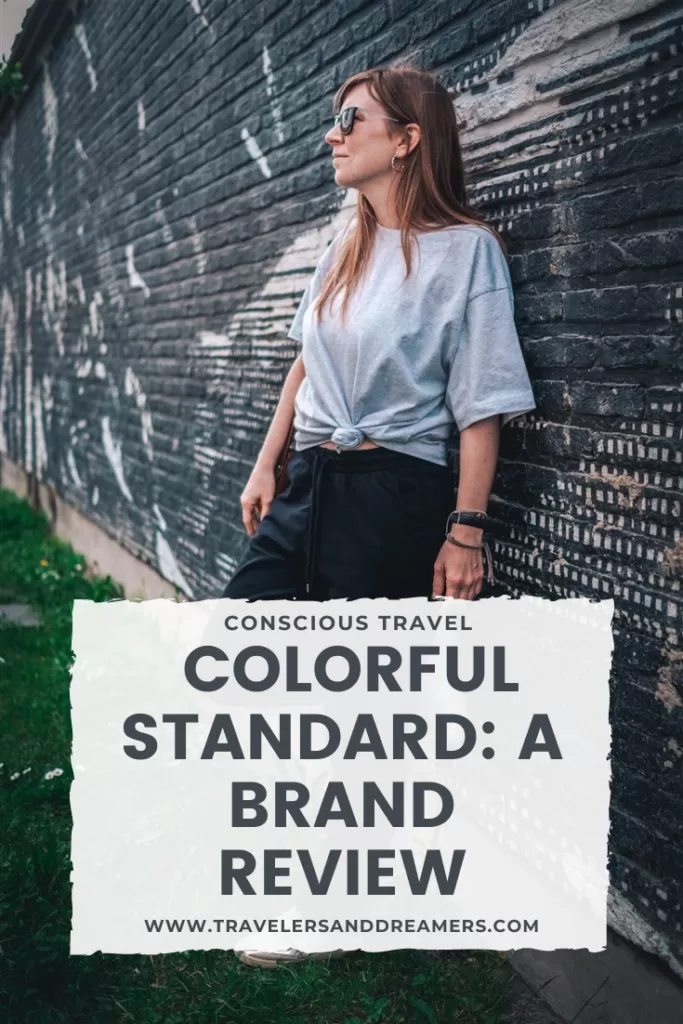 Colorful standard Review: Organic oversized T-shirt+sweatpants