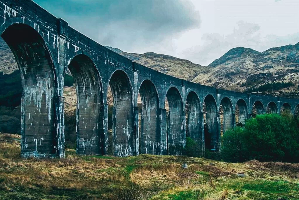 Landmarks in Scotland: Glenfinnan Viaduct