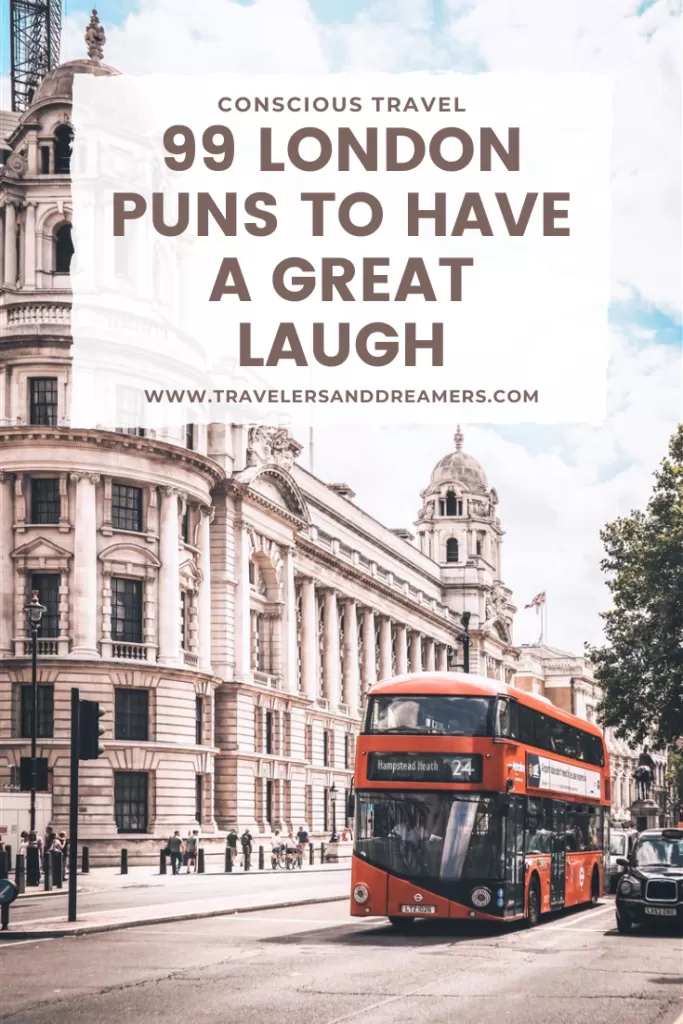 A collection of London puns to enjoy on your next trip!
