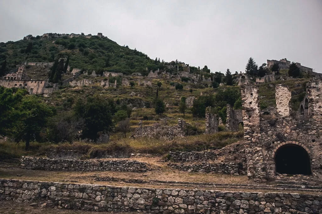 Archeological site of Mystras, Greece