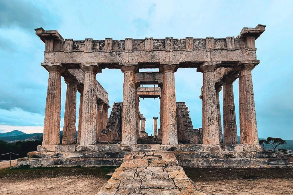 Landmark in Greece: Temple of Aphaia