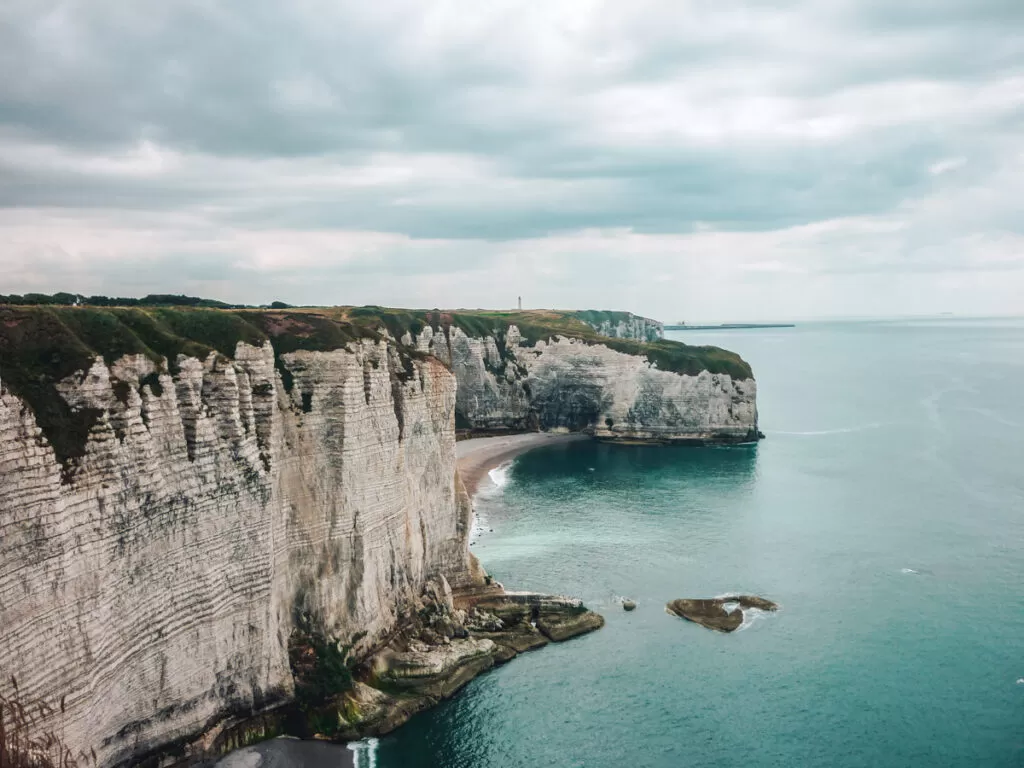 The cliffs of Etretat, France