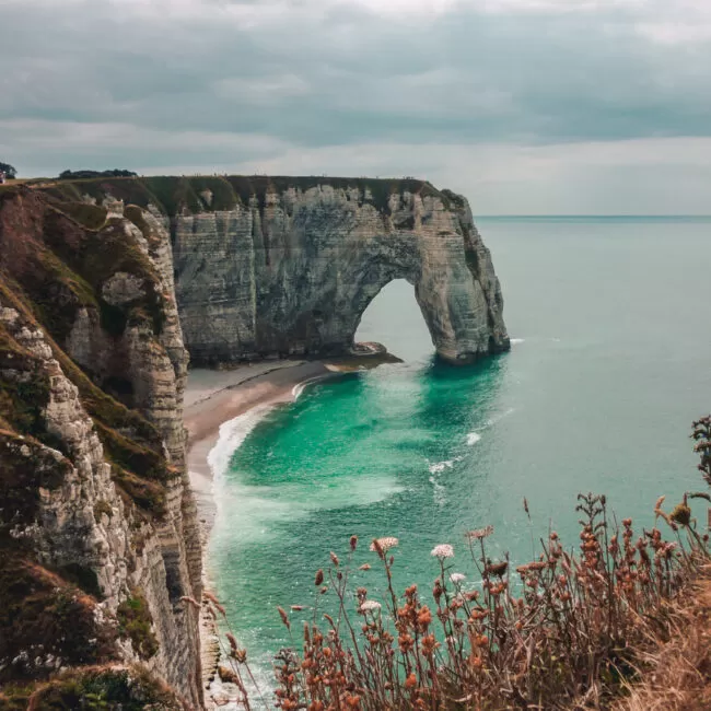 Cliffs of Etretat, France