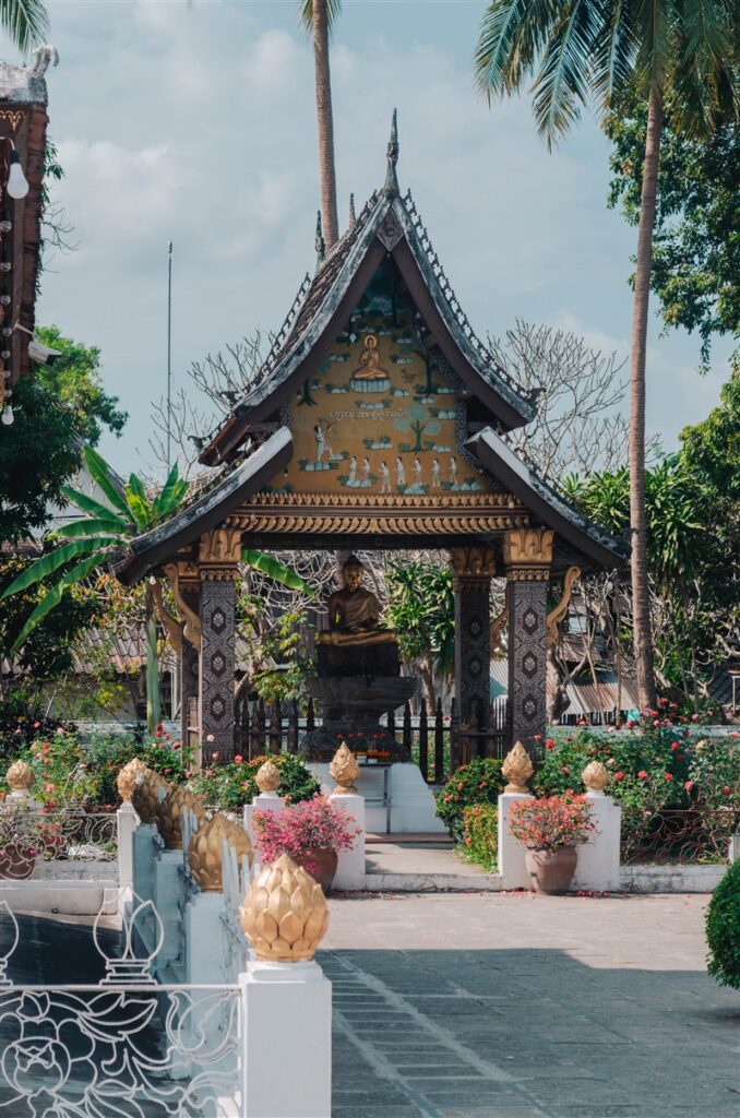 Temple in Luang Prabang, Laos