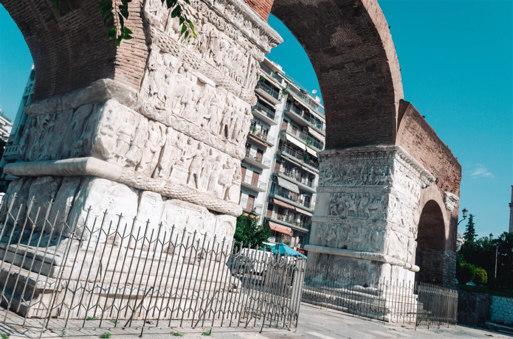 The Arch of Galerius, Thessaloniki, Greece