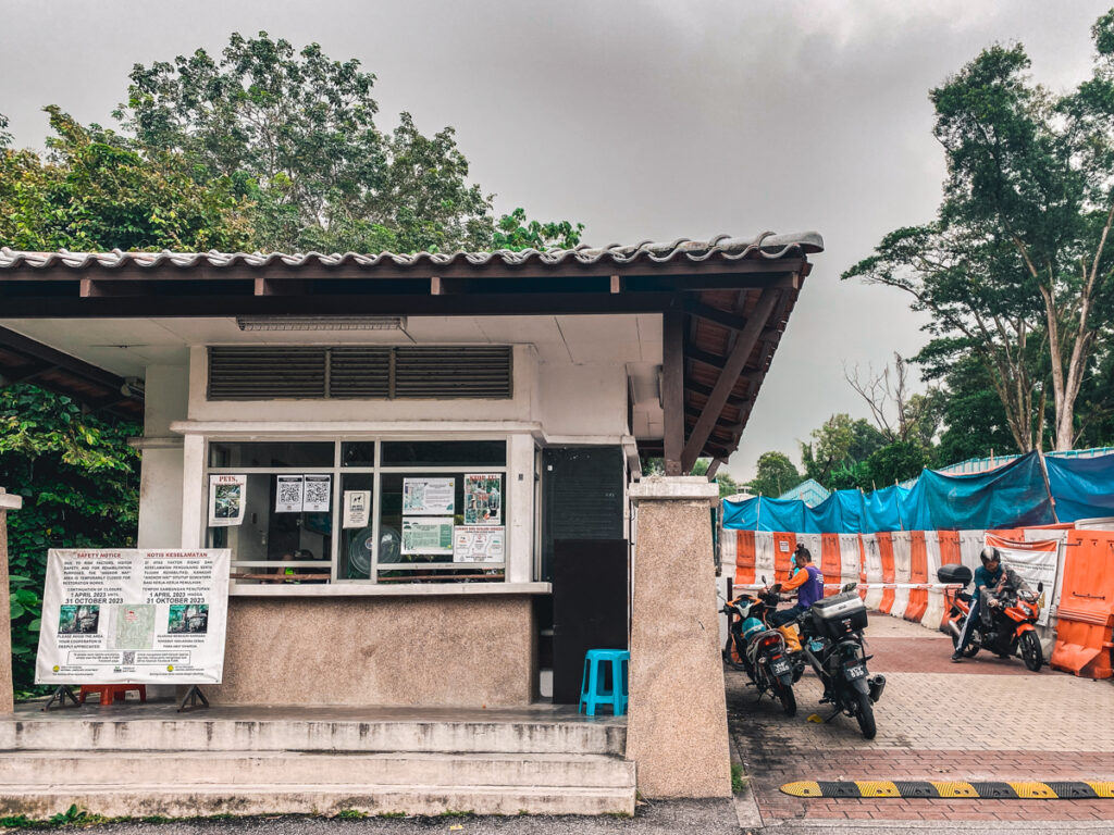 One of the Bukit Kiara Park entrances