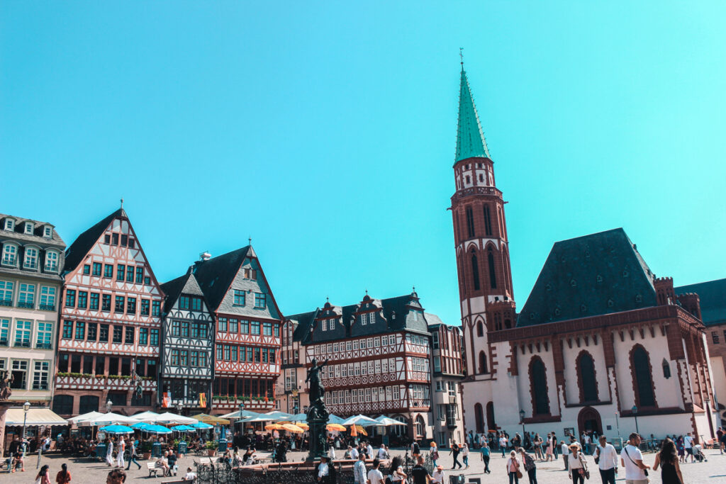 Is Frankfurt in Germany safe? This is the Old town