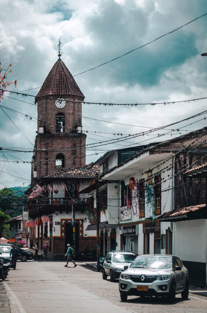 San Agustin, Colombia: The church