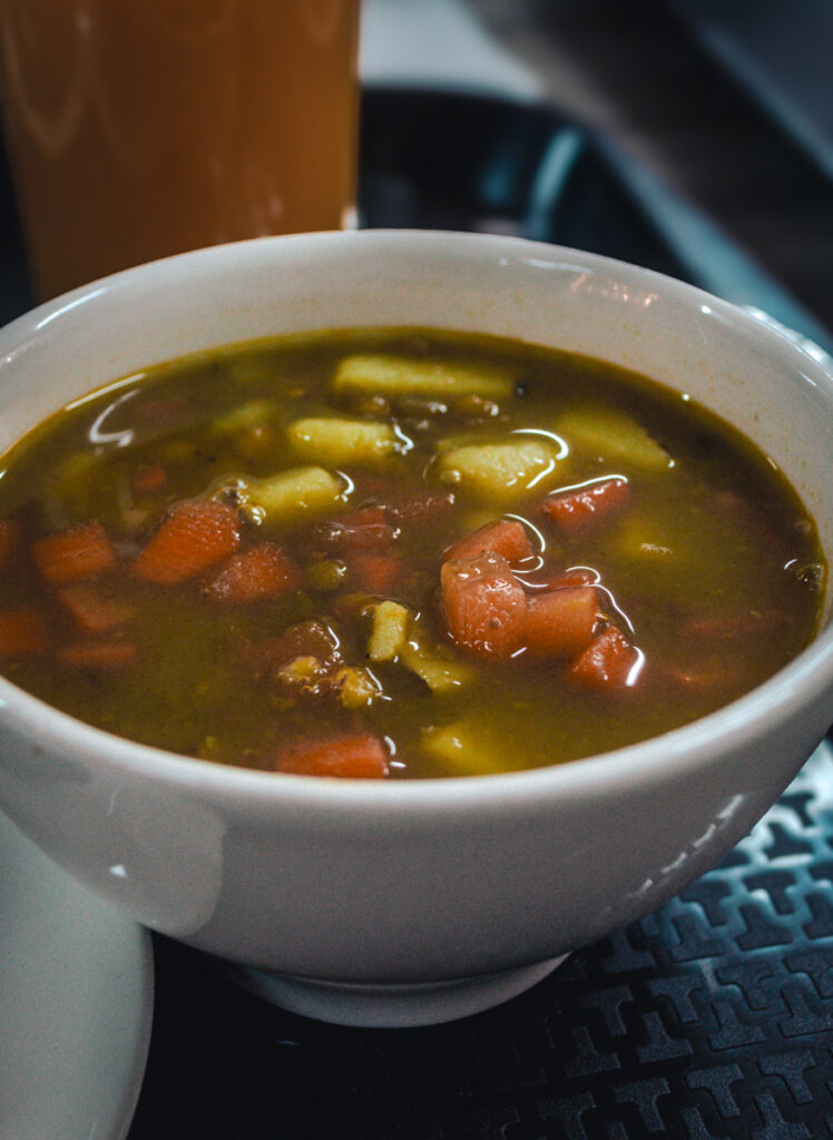 Vegetable soup at Pita's buffet, Medellin, Colombia