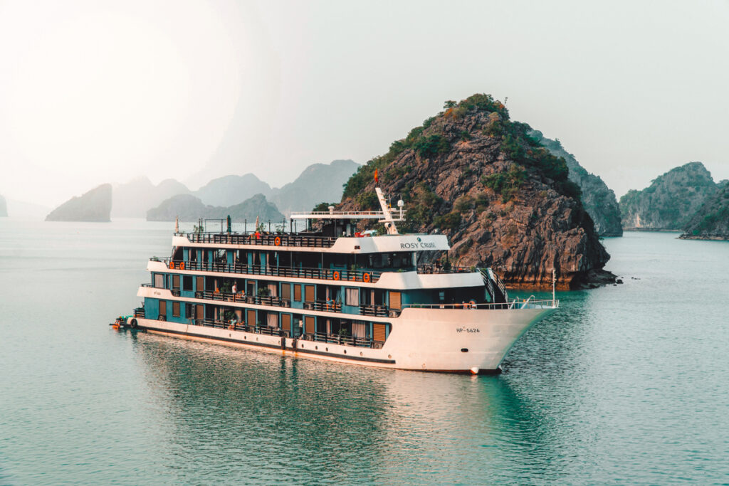 Halong Bay cruise boat,Vietnam