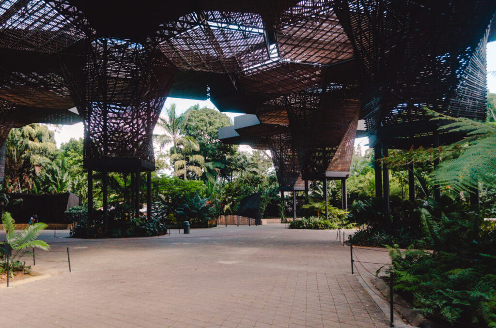 Jardin Botanico, Medellin, Colombia: inside the Orquideorama