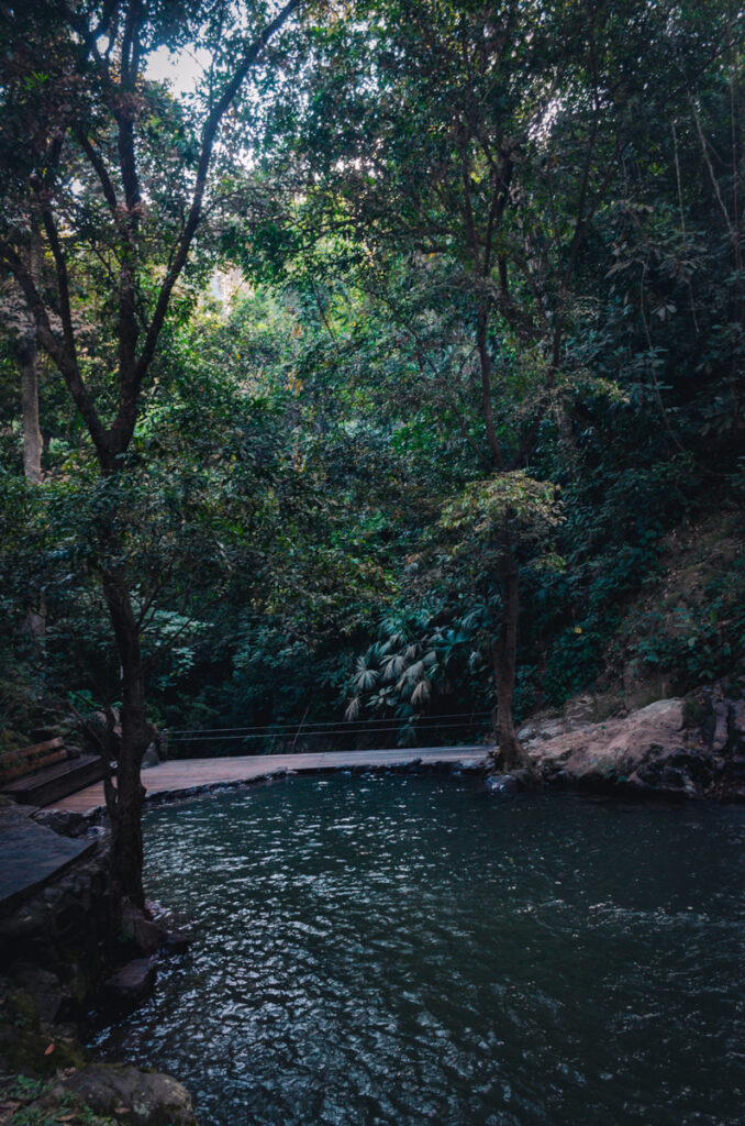 Marinka Waterfalls, Minca, Colombia: main swimming area
