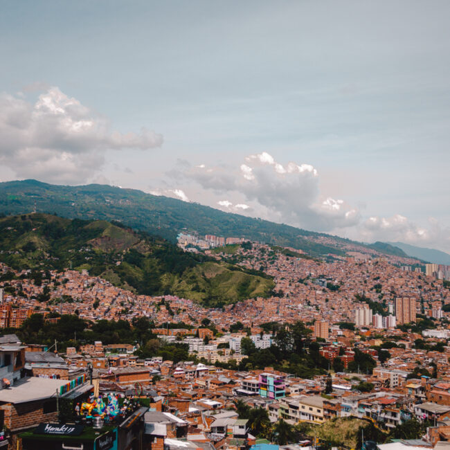 Tour Comuna 13, Medellin- city view from the top