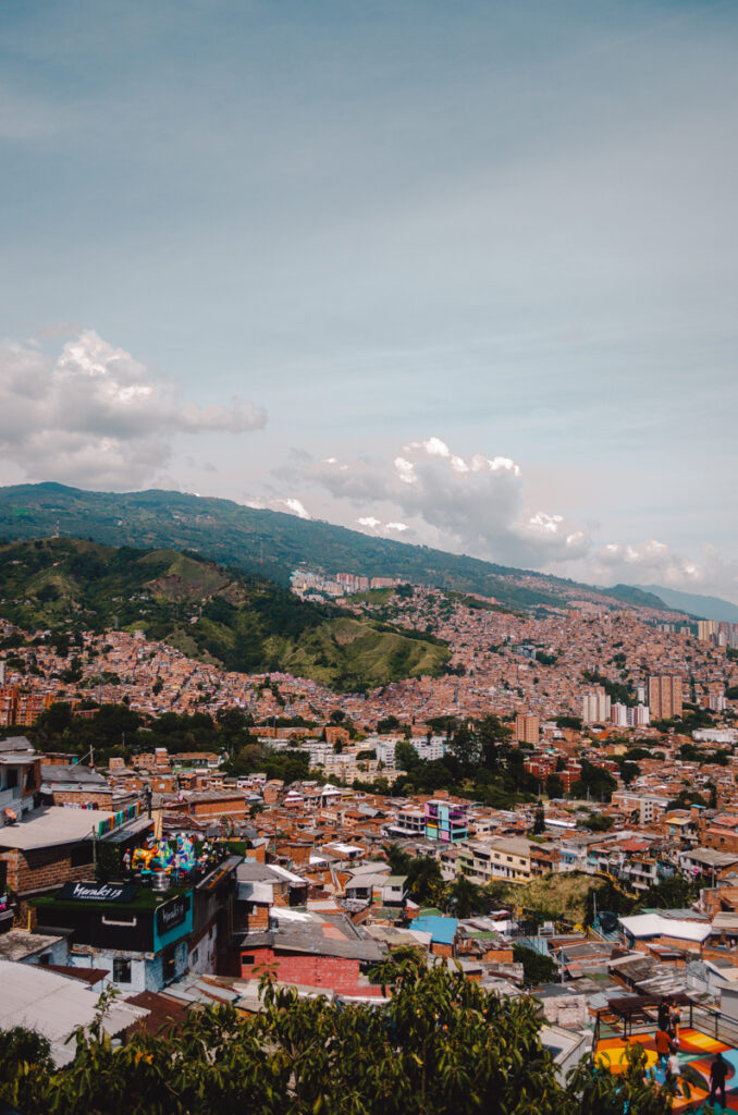 Tour Comuna 13, Medellin- city view from the top
